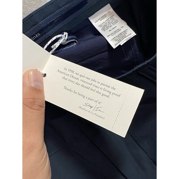 Vineyard Vines Men’s 33x34 Breaker Performance Slash Pocket Pants Navy - Picture 14 of 14